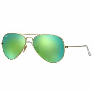 Ray-Ban Aviator Flash Lenses Green - small